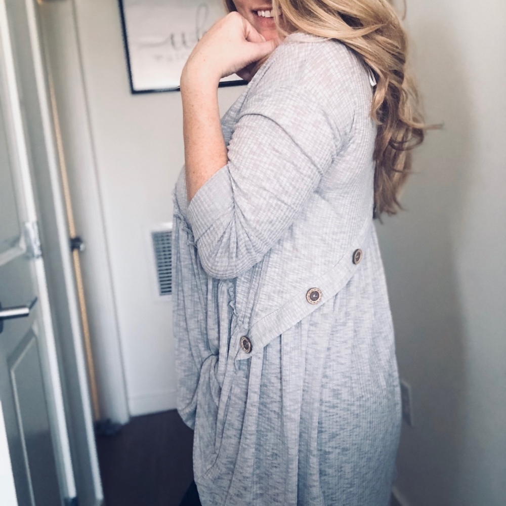 Darlene Button Top